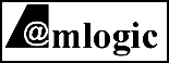 A logo / device mark for Amlogic semiconductors