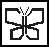 A logo / device mark for Butterfly DSP semiconductors