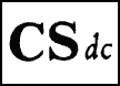 A logo / device mark for CSdc Conditioning Semiconductor Dev Corp semiconductors