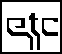 A logo / device mark for ETC Electronic Tech semiconductors