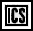 A logo / device mark for ICS Integrated Circuit Systems Inc semiconductors