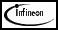 A logo / device mark for Infineon Tech semiconductors