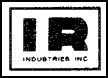 A logo / device mark for IR Infrared Inductries Inc semiconductors