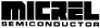 A logo / device mark for Micrel semiconductors