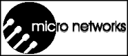 A logo / device mark for Micro Networks semiconductors