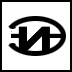 A logo / device mark for Mikron Or Micron ( USSR) semiconductors