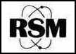 A logo / device mark for RSM Sensitron Semi semiconductors