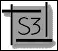 A logo / device mark for S3 semiconductors