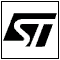 A logo / device mark for SGS Thomson Microelectronics semiconductors