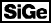 A logo / device mark for Si Ge Semi semiconductors