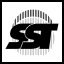 A logo / device mark for SST Silicon Storage Tech Inc semiconductors