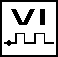 A logo / device mark for VI Vectron Int semiconductors